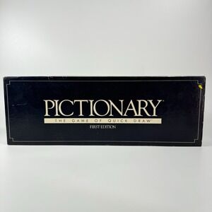 1985 Pictionary The Game of Quick Draw First Edition Board Game - See Descriptio